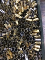 Large ammo can full of .40 S&W and .45AC brass