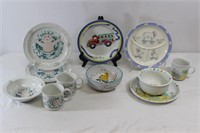 Tiffany and other Children's Dinnerware