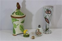 Leaf Jar, Trinket Box, Royal Worcester Box & More!
