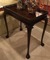 Chippendale Tea Table