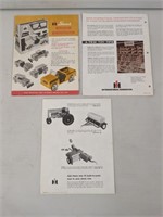 3X - Original Ertl Sales Brochures