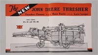 New John Deere Thresher Brochure