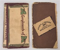 1891 & 1907 John Deere Pocket Campanion's