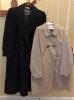 Women’s Clothing, 100% Wool Over Coat Forecaster