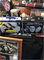 2 three stooges lunchboxes