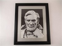 Abraham Lincoln Photograph 13.5" x 16.5"