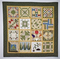 Quilted Wall Hanging EAS Homecraft Quilt Block