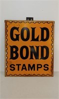 SST Gold Bond Stamp sign