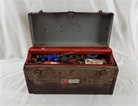 Craftsman Toolbox W/ Various Supplies & Tools