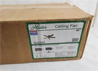 Hunter 46" Ceiling Fan W/ Support Box Brace Kit