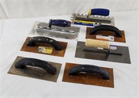 Lot Of Various Notched Trowels