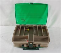 3 Plastic Tackle Organizer Cases, Plano 2-sided