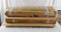 Lot Of Natural Tones Vertical Bamboo Flooring