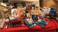 Lightbulbs, Open Packages and New in Package,