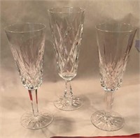Waterford Lismore Champaign Flutes , Waterford