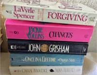 Lot of five romance/suspense novels