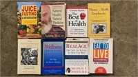 Book Lot (8) Health and Wellness