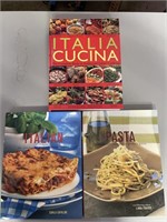 Italian Cook Book Lot