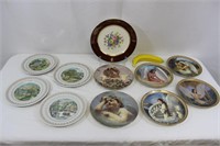 Collection of Decorative Display Plates