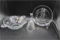 Vintage Hofbauer, Arcoroc, & Fostoria Glass Ware