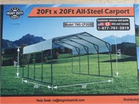 TMG 20' x 20' Carport