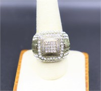 Genuine Mens Diamond Ring