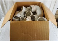 Lot Of Various Pvc Pipe Pieces & Fittings