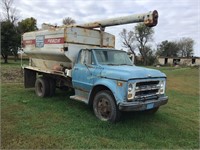 Chevrolet Truck with Feed Box