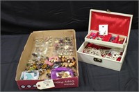 Lot of costume jewelry