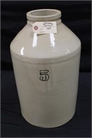 5 Gallon Crock Vase Jug   - Great Condition