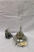 StainlessGas Lamp with wall mount
