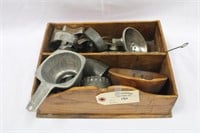 Old Cookie Cutter Assortment & Kitchen Tools