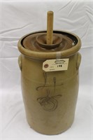 4 Gallon Butter churn crock with Lid