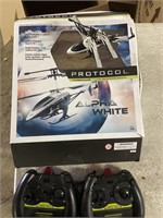 Turbohawk Alpha White RC Helicopter