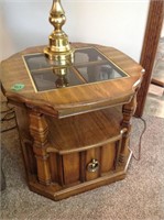 glass top end table, Lots 101, 115, 120 match