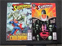 (39) 1989 - 2000 DC Superman in Action Comic Books