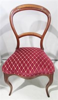 Antique Balloon Back Side Chair