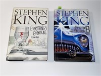 LOT OF 2 STEPHEN KING HARDCOVER BOOKS - FROM A