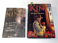 LOT OF 2 STEPHEN KING HARDCOVER BOOKS - THE DARK