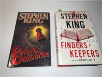 LOT OF 2 STEPHEN KING HARDCOVER BOOKS - FINDERS