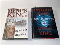 LOT OF 2 STEPHEN KING HARDCOVER BOOKS - SLEEPING