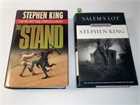 LOT OF 2 STEPHEN KING HARDCOVER BOOKS - SALEMS LOT