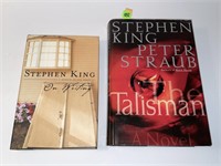 LOT OF 2 STEPHEN KING HARDCOVER BOOKS - THE
