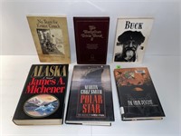 LOT OF 6 BOOKS - THE FINAL DESCENT, ALASKA, NO