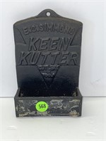 KEEN KUTTER CAST IRON MATCH HOLDER