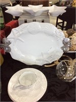 Decorative nautical serving platter