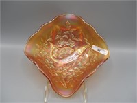 Mburg 8" Mari Trout anfd Fly Diamond Shape Bowl