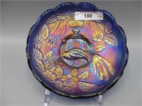 Nwood Bright Blue Peacock at Urn 5" Berry Bowl