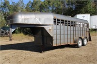1996 Calico Stock Trailer 4GASS1624T1000039