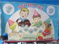 Vintage Japan Child's Toy Tea Set - NOS